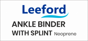 ANKLE BINDER WITH SPLINT